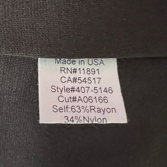 Revolve Bailey 44 Hacker Jacket Buttoned Ponte Knit Faux Leather Sleeve Size S - Picture 7 of 7